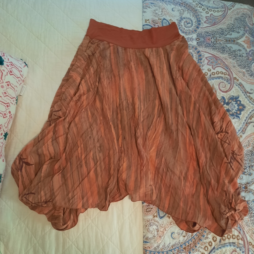Ivy Reed Boho batik skirt sz XL